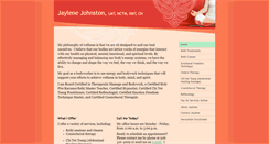Desktop Screenshot of jaylenejohnston.com